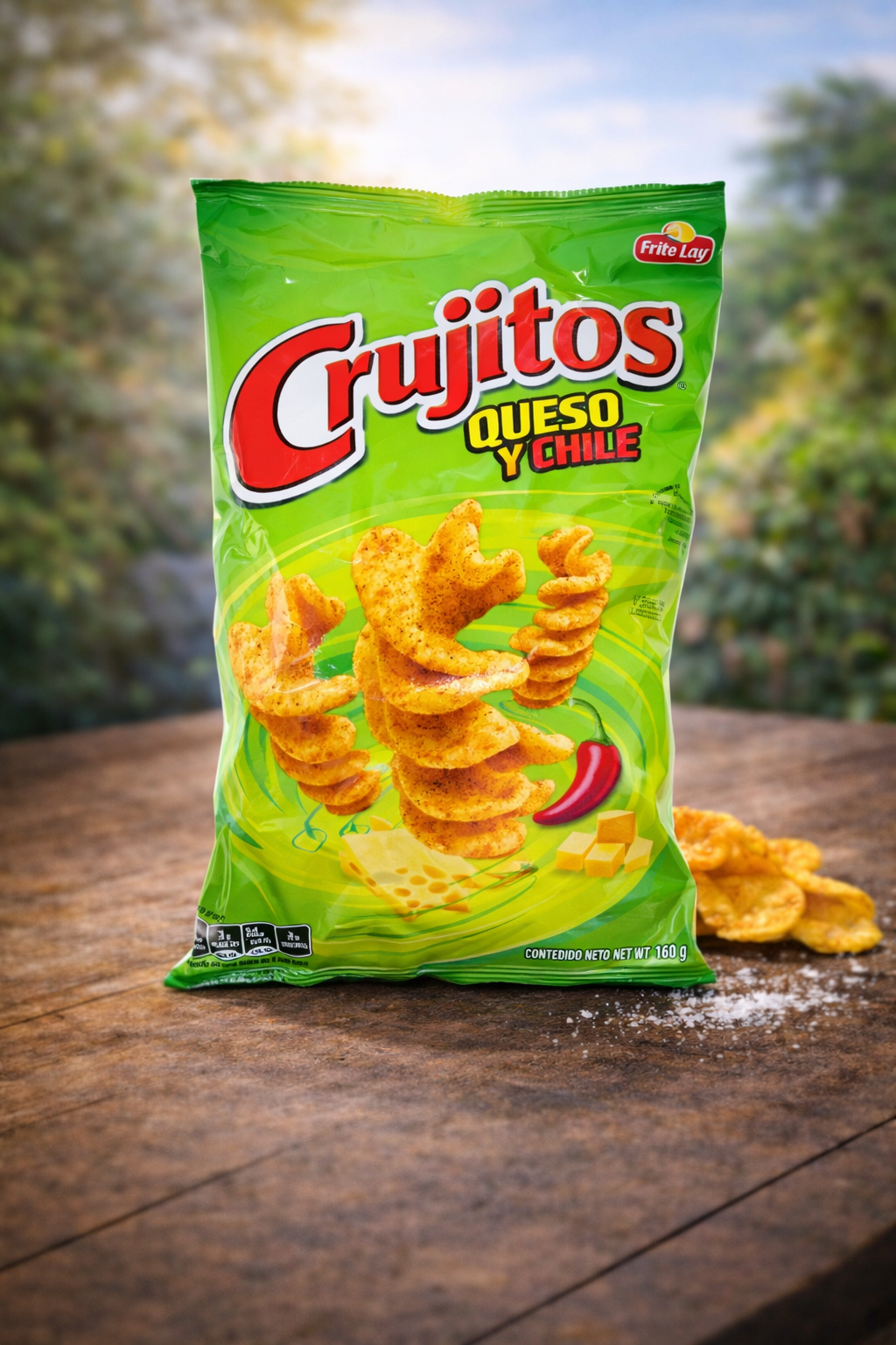 Crujitos Queso y Chile