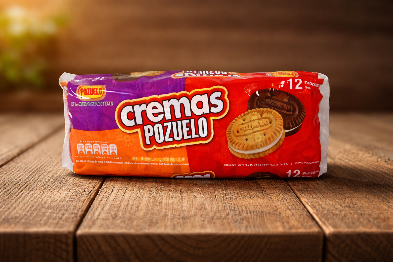 Galleta Crema Pozuelo 12 uds