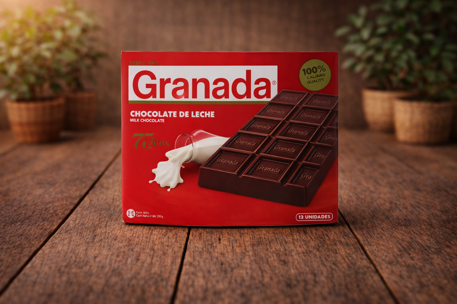 Chocolate Granada 12uds