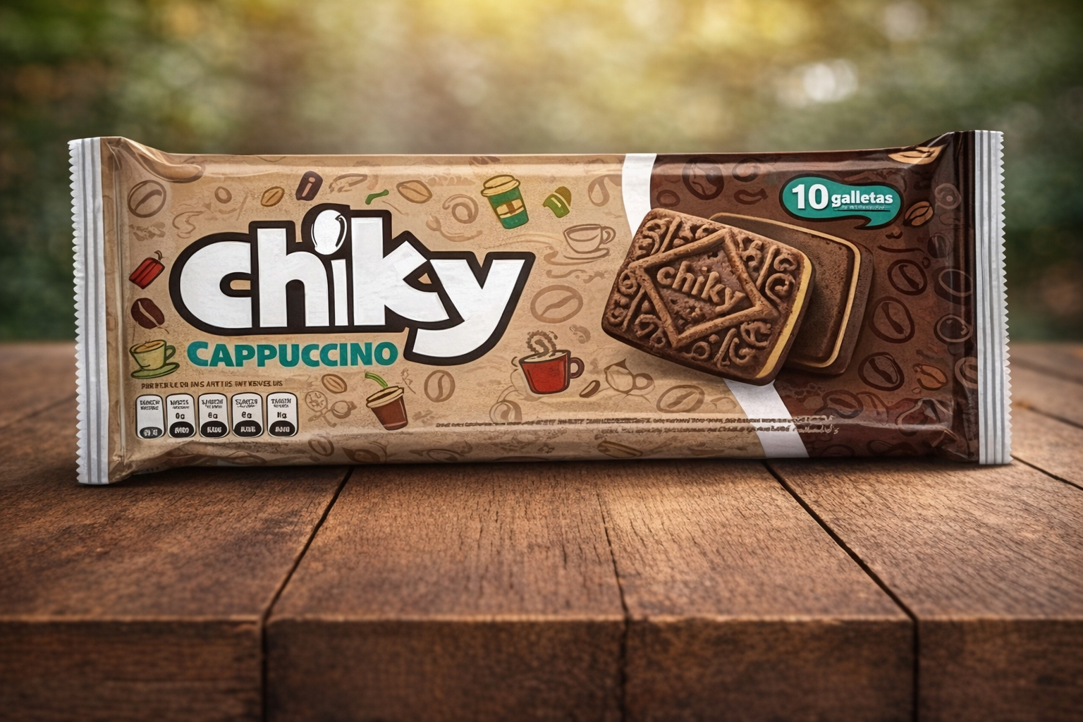 Galleta Chiky Capuchino 12 uds